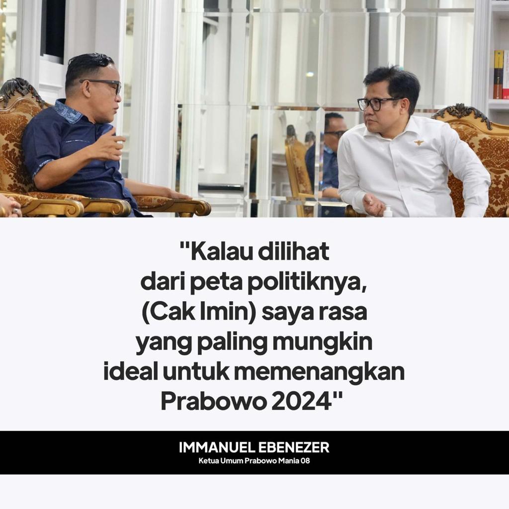 Cak Imin kunci sukses pilpres 2024.
<a href="/cakimiNOW/">A Muhaimin Iskandar</a> 
<a href="/imansyukri/">Iman Sukri</a> 
<a href="/malik_haramain/">malikharamain</a> 
<a href="/LilisRitonga/">Bunga Desa</a> 
<a href="/ErwinLoebis77/">Erwin Loebis</a> 
<a href="/saidalpane/">Saidal Pane</a> 
<a href="/Husein88Srg/">M. Husin Hidayat Srg</a> 
<a href="/afdimarwan/">Afdi Marwan 12</a> 
<a href="/MarwanDoel3/">Marwan.1219</a> 
<a href="/NMaswarni/">Nasution Maswarni</a> 
<a href="/afriyanti_81/">Afriyanti</a>