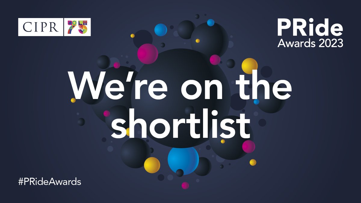 Full of Pride! We're delighted to share that we've been shortlisted for the Community Relations and Best Use of Media Relations awards at the CIPR Midlands Pride Awards 2023 for our work with <a href="/birminghamcg22/">Birmingham 2022</a> and the Queen's Baton Relay 🎉 #CIPR #PRIDEAwards2023