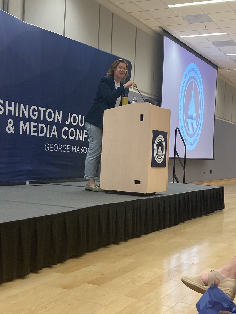 BlueCrewWJMC's tweet photo. Our first speaker of the day is @OberandOut from the Spectacular Failures podcast! #wjmc23 https://t.co/YP7zshlUWy