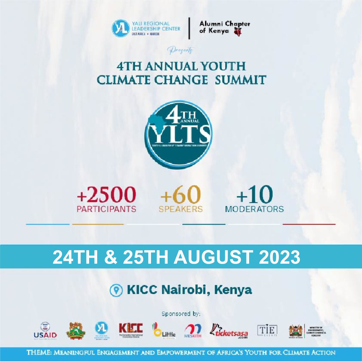 YALIAlumniKe's tweet photo. "It is not a North versus South. It is not a summit of who emits more than the other, because we either salvage ourselves together, or we pair up together in this..." @AfClimateSummit @YALIRLCEA @USAIDKenya @Environment_Ke @KenyattaUni @YALINetwork #4thYLTS #Youth4ClimateAction https://t.co/OQEEPb5k3x