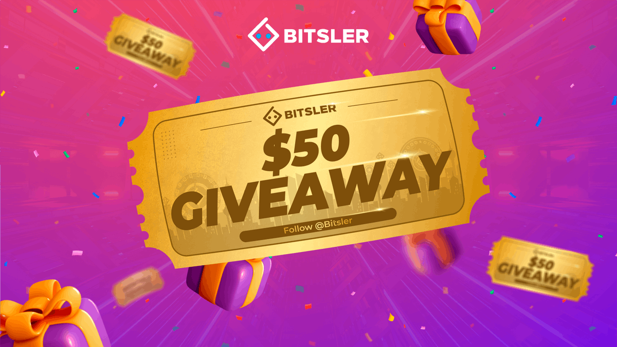 Bitsler's tweet photo. GIVEAWAY 📌 FREE $50 BONUS❗❗❗

🔵 Click this link https://t.co/d0N80OBZrI
⚪️ Follow, Like, Retweet
🔥 Make a NEW deposit of ANY amount and send proof below

🍀🍀🍀 Winner will randomly be selected on Thursday at 7 PM UTC. https://t.co/bUxUdRidNL