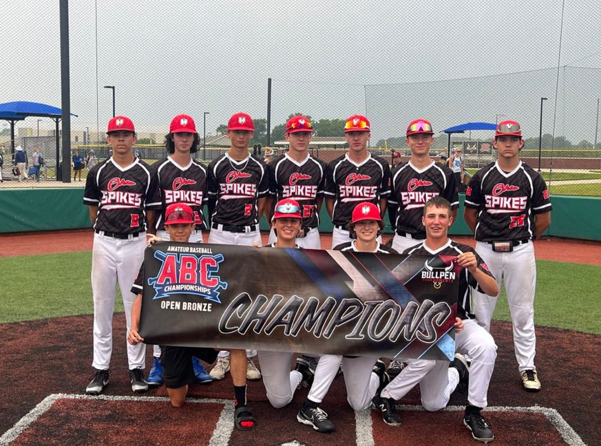 @OHSpikesMicale (@ohspikesmicale) on Twitter photo Champions! Way to play hard men! Never give up no matter what the circumstance! Positive attitude prevails!
<a href="/Bullpenevents/">Bullpen Tournaments</a> <a href="/OhioSpikes/">Ohio Spikes</a>
#onemoreweek Champions! Way to play hard men! Never give up no matter what the circumstance! Positive attitude prevails!
<a href="/Bullpenevents/">Bullpen Tournaments</a> <a href="/OhioSpikes/">Ohio Spikes</a>
#onemoreweek