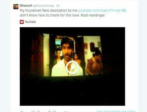 RagavaRajaSP's tweet photo. #9YearsOfBlockBusterVIP - Thalaivar @dhanushkraja Real Blockbuster of the year 2014 - #VelaiIllaPattadhari #D25 @RamCinemas @RagavaGroups @Tirunelveli 💥🙌 https://t.co/V0nTmcPeCR