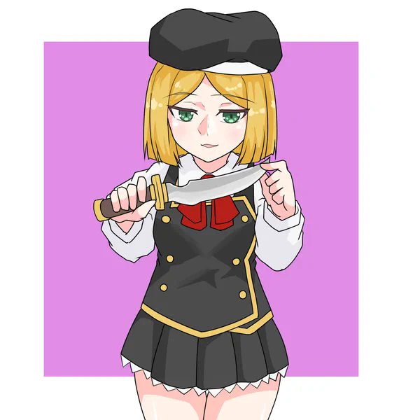 #見た人は無言で金髪を載せるオリキャラたち 