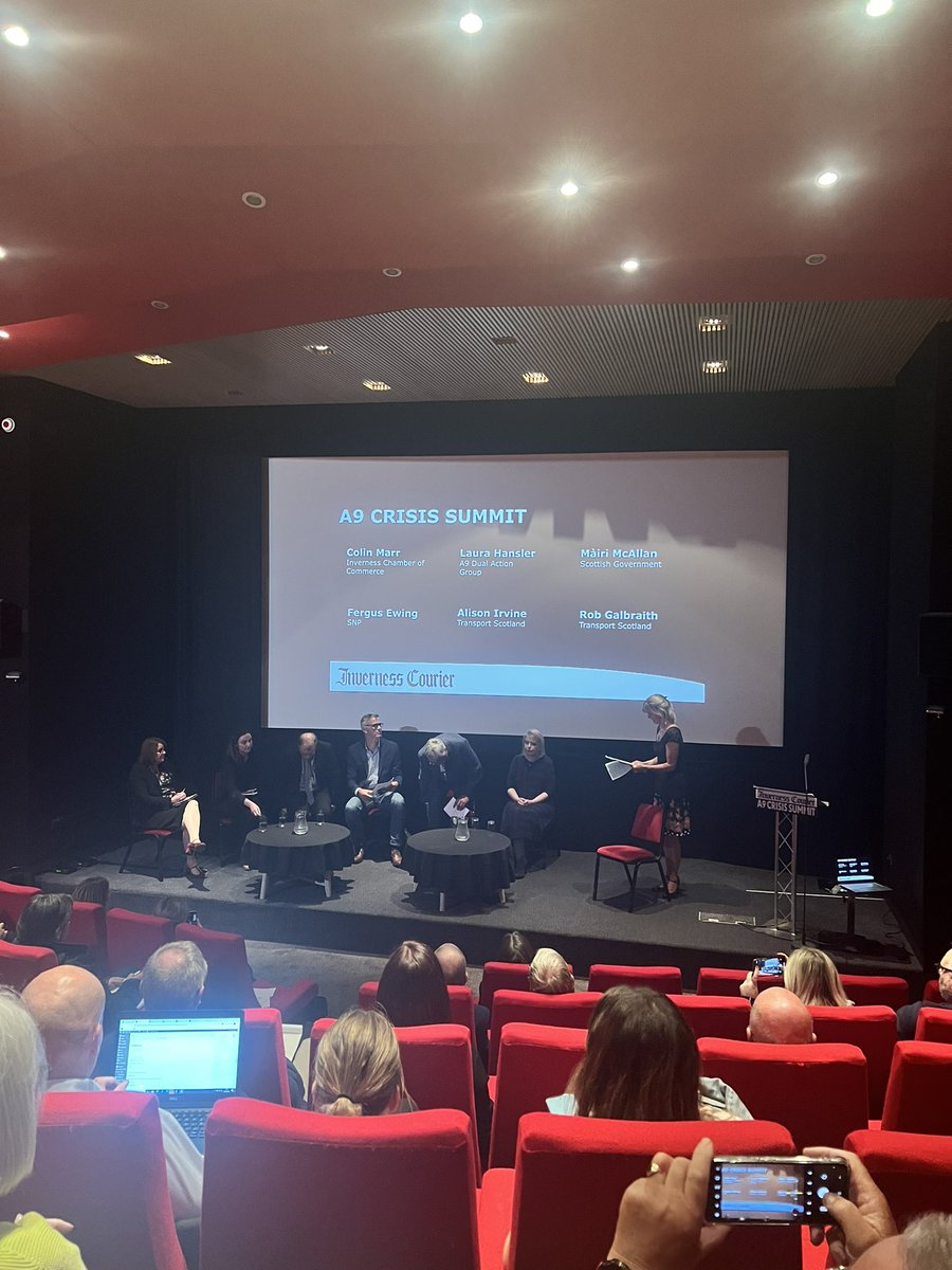 Attending the #a9CrisisSummit today <a href="/EdenCourt/">Eden Court Highlands</a> with <a href="/InvCourier/">Inverness Courier</a>. We support the urgent need for a plan and timetable for the dualling of the A9. #a9 #transportscotland