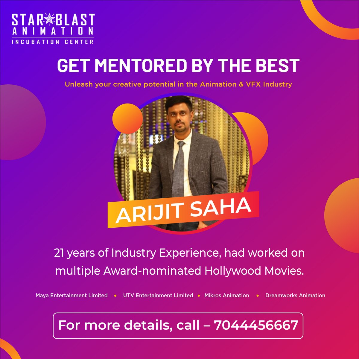 StarblastAnim's tweet photo. Learn from the best in the field of 3D Animation and VFX with STARBLAST ANIMATION's Specialised Courses.

Call -+91 7044456667
Website: https://t.co/MYd8HD68Ww

#StarBlastAnimation #animation #illustration #VFX #3danimation #3dmodeling #3d #3dartists #visualeffects https://t.co/D4imXEmgwo