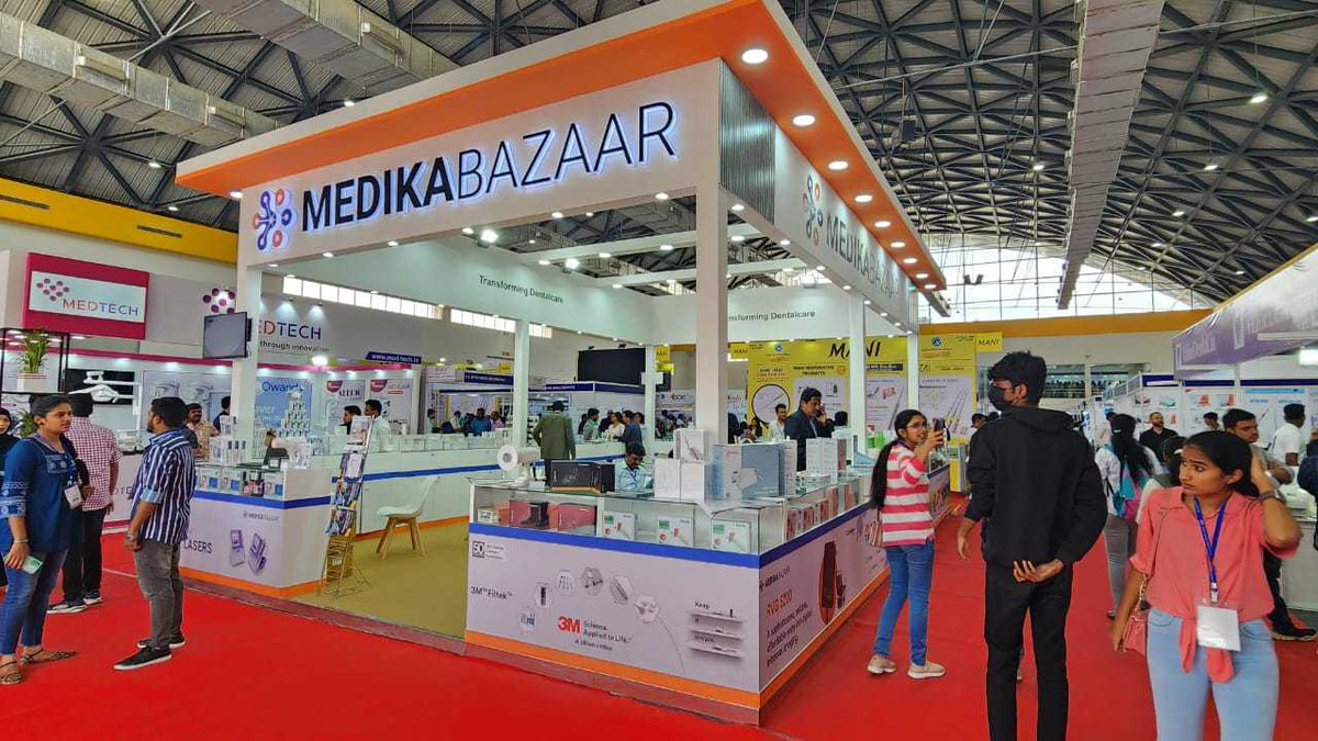 Medikabazaar's tweet photo. Medikabazaar showcased cutting-edge dental supplies at the Hyderabad Dental Show! 

But that's not all – we also had a spectacular fashion show featuring Nexage Medical Scrubs! 😍

https://t.co/bLC6KOw2EY

#Medikabazaar #Nexage #Medicalwear #MedicalScrub #hospitalscrub #HyderabadDentalShow #NexageMedicalScrub #DentalSupplies #HealthcareFashion #InnovationAndStyle #doctorscrub #doctors #dentist #dentistry #dentalcare