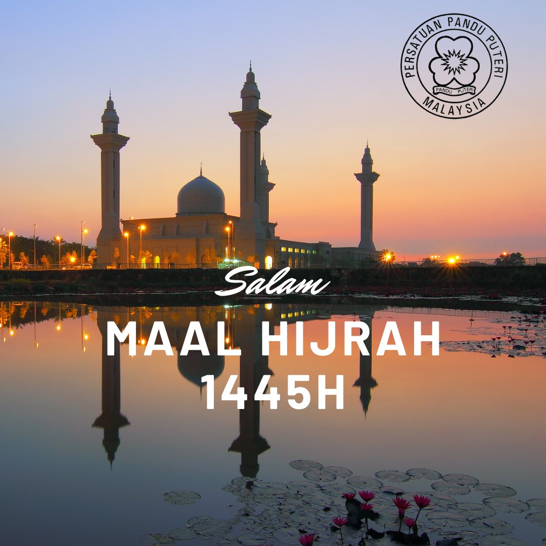 pputerimy's tweet photo. Selamat Menyambut Kedatangan Tahun Baru Hijrah 1445H https://t.co/5OVjCAwFuH