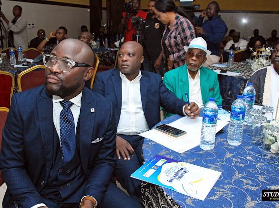 BFNBadminton's tweet photo. Segun Bankole of Sovereign Trust Insurance Plc @Stiplc was also at the Shuttle Symphony event. Thank you for honoring Badminton Federation of Nigeria @BFNBadminton  with your presence, we truly appreciates you. https://t.co/fOrxv2jeFq