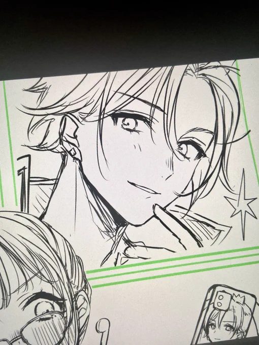 推せる〜って感じの男性キャラが描きたいんだけど、むつかしい..! 
