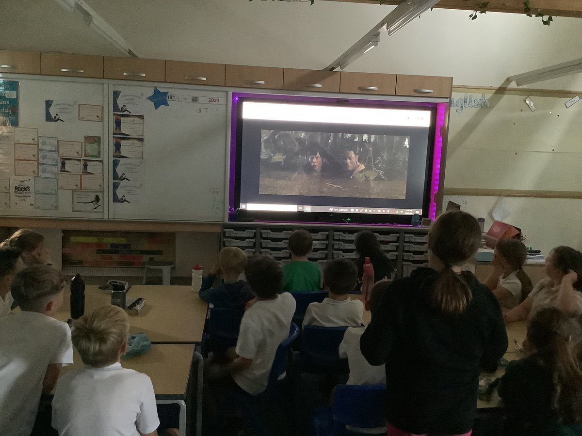 Acreheads7ST's tweet photo. To complete their topic for this term Year 5 are watching Percy Jackson and the Lightning Thief this afternoon 🎥🍿🎦 #reading #english #acreheads #year5 https://t.co/y2JnJgLjnf