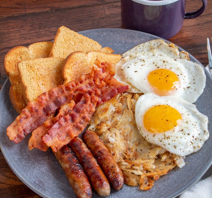 If someone offered you $10,000 to eat all of this for breakfast in one sitting, could you do it?