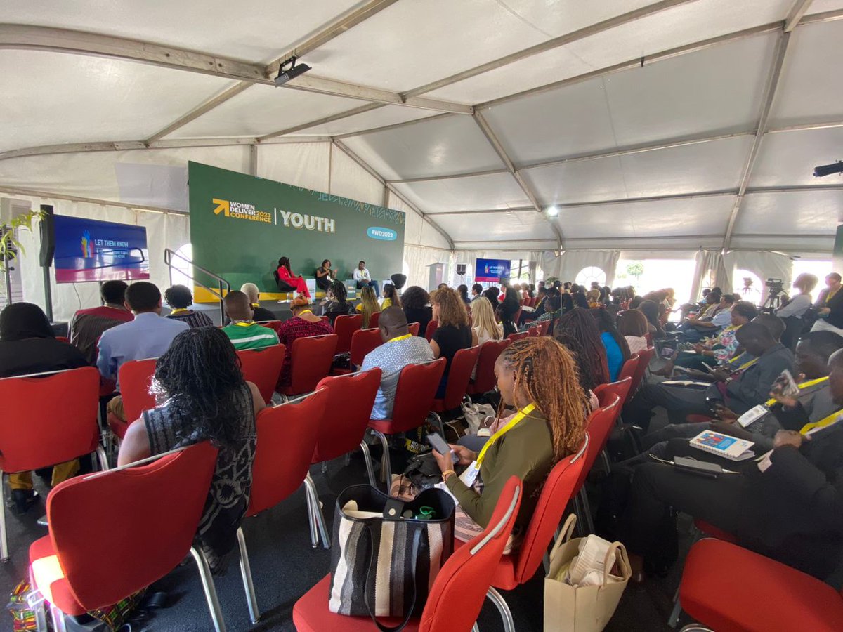 a360nigeria's tweet photo. @Mosimilolu_Ash representing @Adolescents360 at the Discussion forum with Donors on Adolescent Sexual Reproductive Health (ASRH) at Women Deliver 2023 Conference’s YouthZone!  
💪💙 #ASRH #YouthEngagement #WomenDeliver2023 #A360 @SFHNigeria https://t.co/nnN8AakuuB