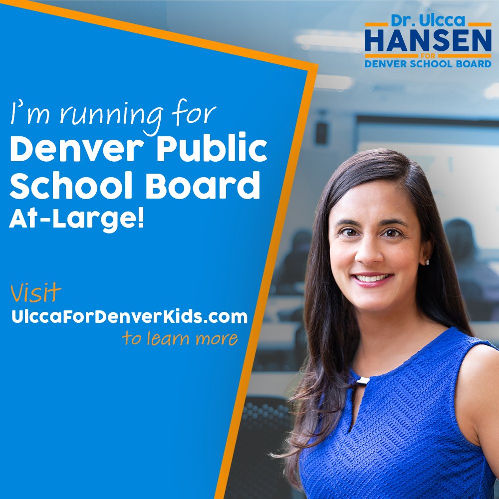 I began my career as a classroom teacher. That’s where I learned what it meant to put kids first. Now, I’m running for Denver Public School Board to bring what I’ve learned during my career to better serve our community.