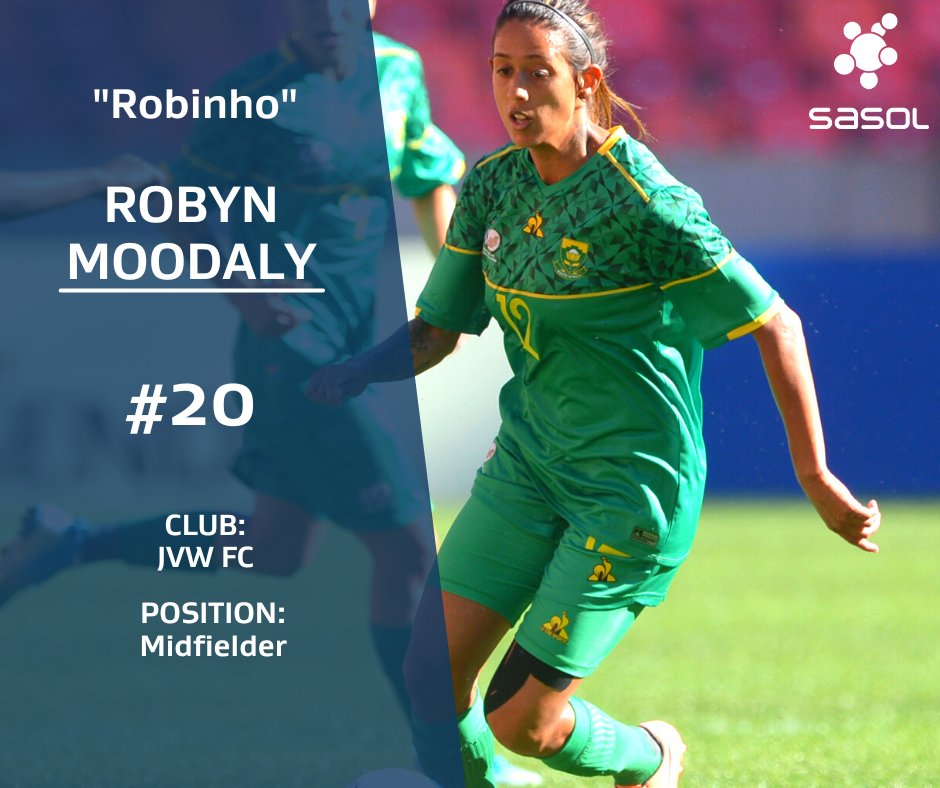 Player Profile
Robyn Moodaly oozes confidence on the ball and with an eye for a killer pass, take your eyes off her at your own risk!
#LiveTheImpossible