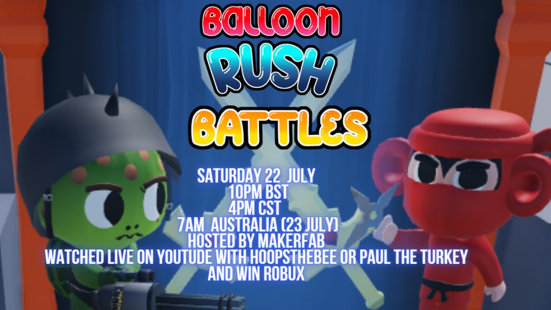 Balloon Rush Tower Defense - Roblox