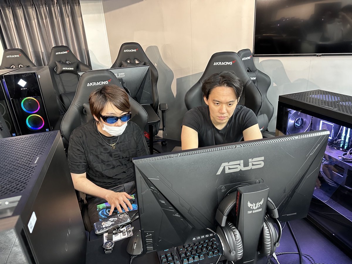 tokidoki77's tweet image. 本日もeSports Studio AKIBAさんにおじゃましました！
GO１...🫣😁🤣

#esAKIBA
#Sofmap