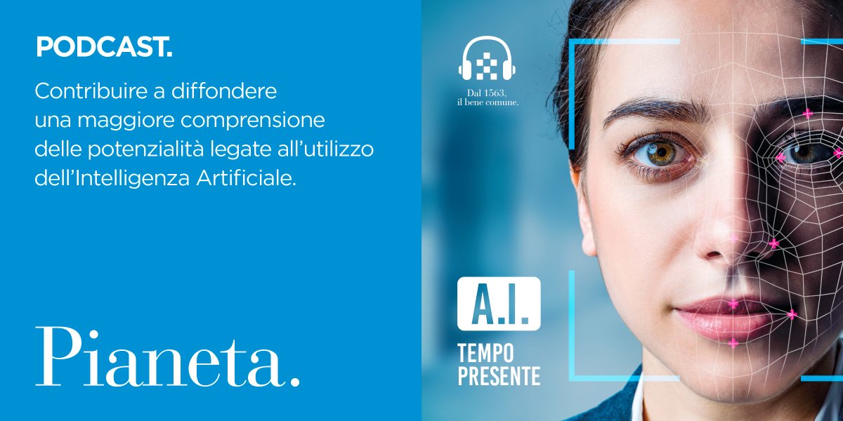 🎧 Podcast A.I. Tempo Presente Esperti del settore parlano con Andrea Signorelli, giornalista specializzato in innovazione digitale, delle ultime scoperte nell'ambito dell'AI per riflettere sui relativi benefici e rischi nel quotidiano e nel futuro 👉 bit.ly/3OivXmr