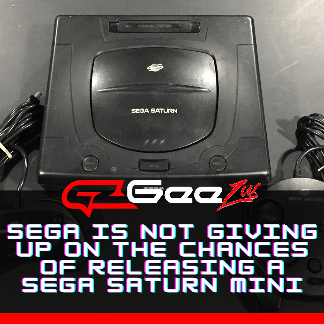 I already wrote for <a href="/GGsTV_/">GGs</a> about Sega already researching on a Sega Saturn Mini last year. 

Last week, #Sega chief Yukio Sugino told Famitsu that "tactical research" is ongoing with the main challenge is to actually minimize without impact performance.

#Gaming #GamingNews