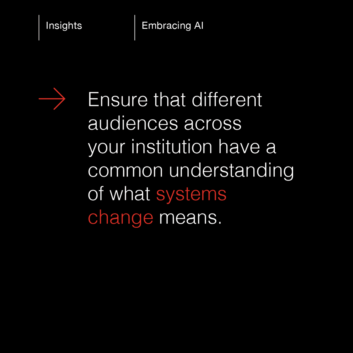 minervaproject's tweet photo. Adapting your institution for the #AI era starts with understanding what AI is and isn't. Building awareness and capabilities across your #institution will allow you to understand what systems change means for your #leadership #faculty &amp; #students. More@: https://t.co/qNKnOKmN1p https://t.co/7r1JA91eE7