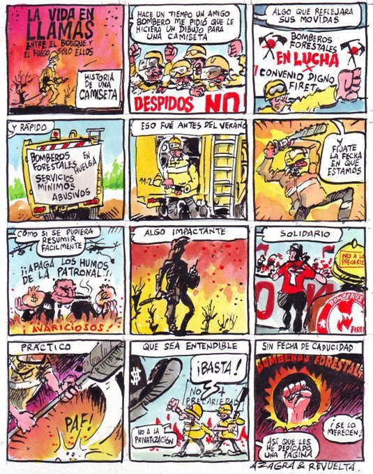 Este jueves 20 de julio a las 22:15 desde la <a href="/PASBF/">PASBF</a> estrenaremos en el #PyroSpaceForestal un video en defensa de los y las #BomberosForestales.
No os lo perdais!!!
<a href="/vanesamolinafde/">Bombera 51 🌲🔥🚒</a> <a href="/OscarBForestal/">Óscar.</a>