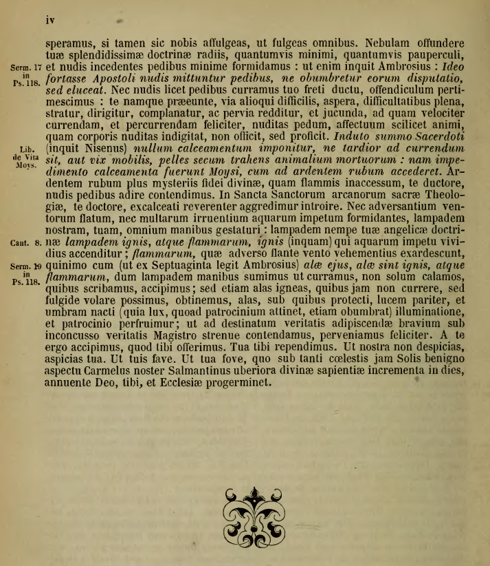 FrDylanSchrader's tweet image. In honor of the 700th anniversary of the publication of the bull canonizing St. Thomas Aquinas, the encomium and invocation of St. Thomas from the beginning of the Cursus Theologicus by the Salmanticenses, his most faithful disciples:
#Latin #Aquinas