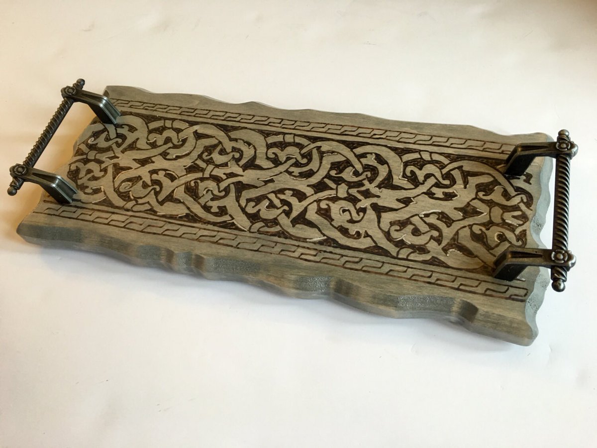 TheArabesque's tweet photo. #IslamicArt #ArabesqueDesigns Coffee table tray; coaster tray; woodburning; arabesque design; medieval art; home accent; Mamluk Art; Islamic art; Middle Eastern;
https://t.co/IIpDLjJewK https://t.co/GGjiZYRb0n