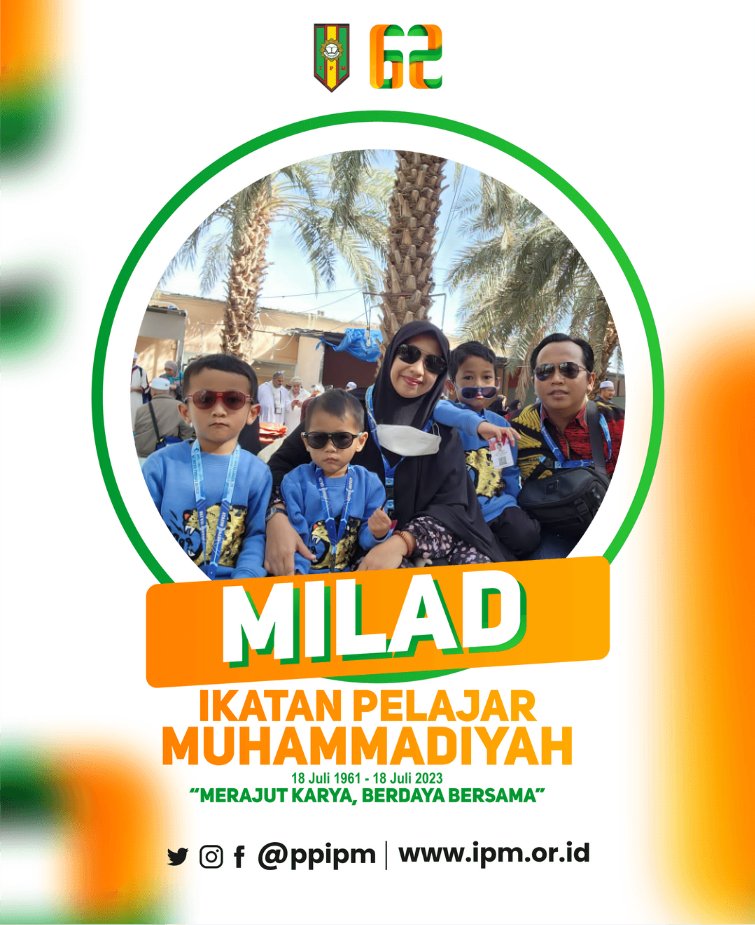 Dari sini semua kami berasal.
Tidak mungkin saya di <a href="/dppimmofficial/">DPP IMM</a> klo tdk di IPM dan tdk mungkin bermuara di <a href="/PPPemudaMu/">Pimpinan Pusat Pemuda Muhammadiyah</a> 
#Milad62IPM #ipm <a href="/PPIPM/">Rumah Kreatif Pelajar</a>