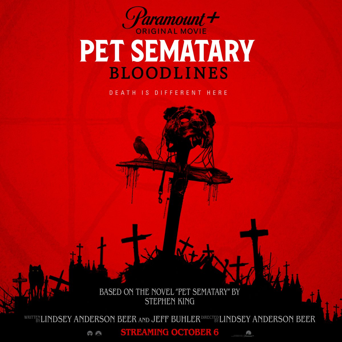 petsematarymov's tweet photo. Death is different here. Stream Pet Sematary: Bloodlines on October 6, exclusively on #ParamountPlus. https://t.co/wJ3QoalhQX