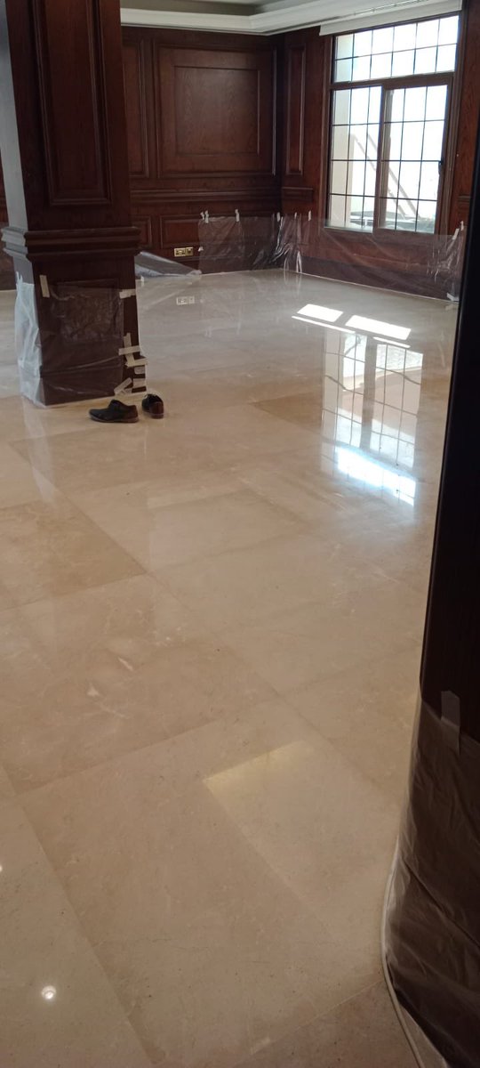 QcleanQatar's tweet photo. من اعمالنا في تلميع الرخام 👍 

لطلب الخدمه الرجاء التواصل على 77755410 https://t.co/YDVhMUO6WI