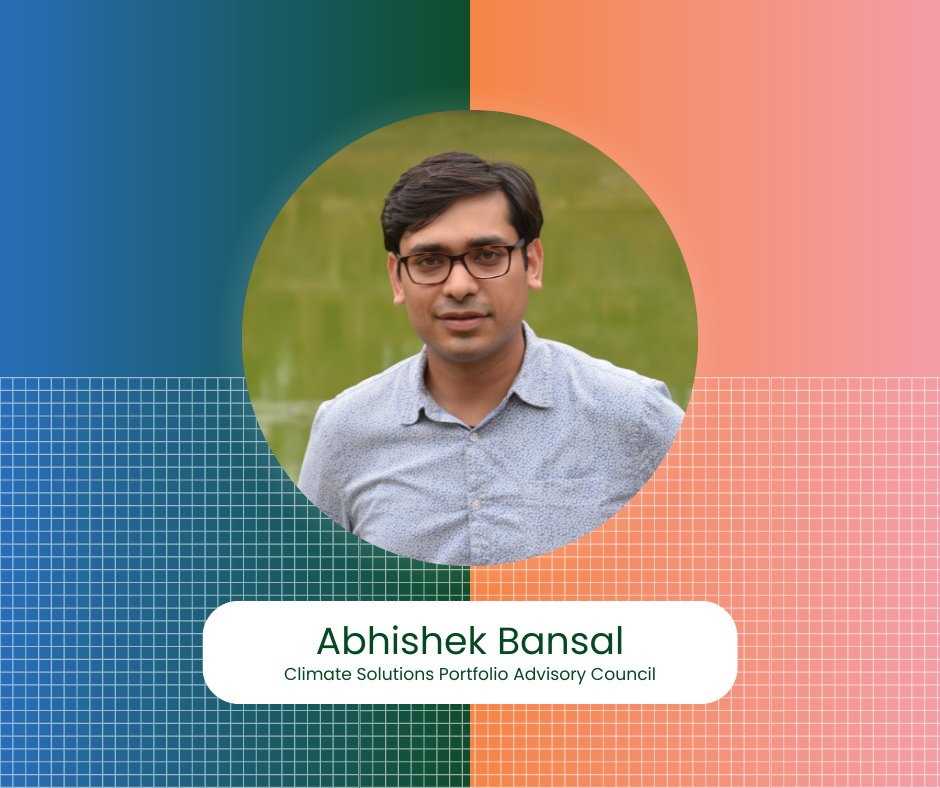 ApparelImpact's tweet image. We&apos;re pleased to introduce the newest Climate Solutions Portfolio Advisory Council member: Abhishek Bansal. #ClimateChangeSolutions
#ClimateProgress #apparel #decarbonization