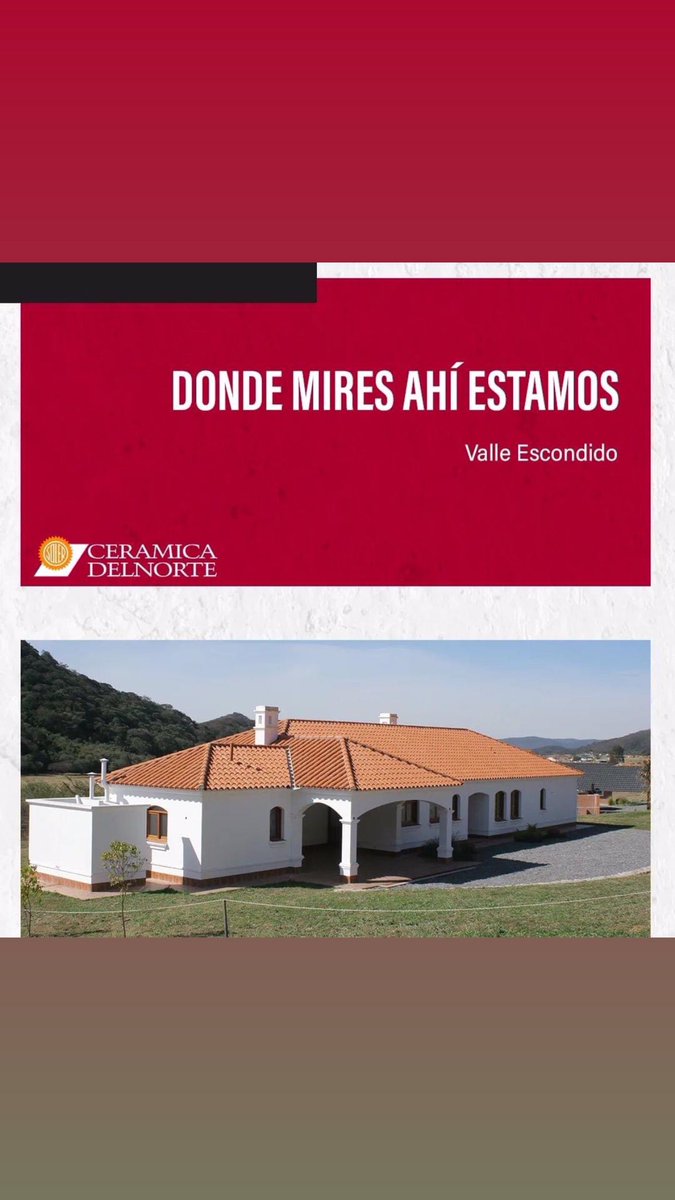 malterterrada's tweet photo. Sabías que Cerámica del Norte construyó #casas en Valle Escondido 😉🙂
Contamos con una histórica capacidad constructiva, llevamos mas de 125.000 M2 construidos y 1225 unidades entregadas. 
Siempre de la mano del mejor sistema constructivo 🧱🏘

POR ESO "DONDE MIRES AHÍ ESTAMOS" https://t.co/GutS6HnHgl