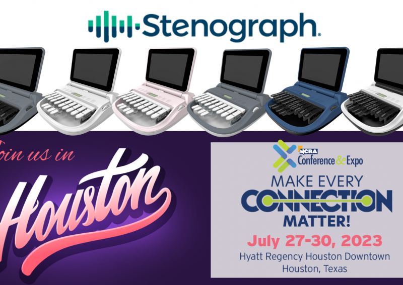 We're so excited to be going to the NCRA Conference and Expo in Houston! Read today’s blog to find out what we have planned. blog.stenograph.com/2023/07/18/we-… #LuminexII #CheckIt #CATalyst #courtreporters #captioners