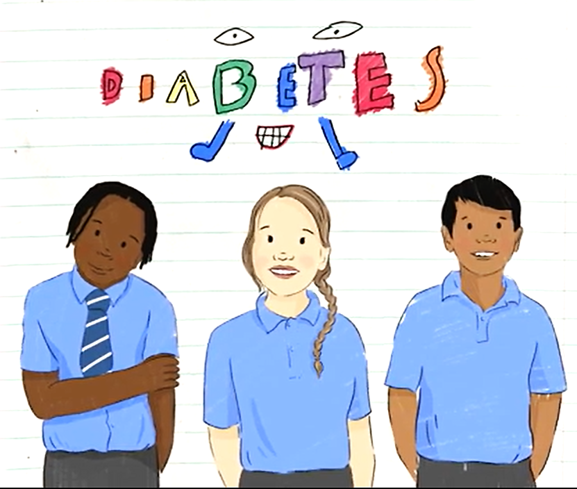 Quality Improvement at CLCH (@clch_qi) on Twitter photo Our School Nurse Lisa, worked with 3 diabetic kids to make this film that promotes the voice of kids with type 1 diabetes 👉👉👉bit.ly/DiabeticKids
<a href="/parthaskar/">Partha S Kar 🇮🇳🇬🇧🏏🎥</a> <a href="/NHSGIRFT/">Getting It Right First Time (GIRFT)</a> <a href="/DiabetesUKProf/">Diabetes UK Professionals</a> <a href="/AmarPut/">Dr Amar Puttanna 🎸</a> <a href="/AbdTahrani/">Abd Tahrani</a> <a href="/irenep671/">Irene 💙</a> <a href="/DSNForumUK/">DSNforumUK</a> <a href="/action4diabetes/">Action4Diabetes</a> <a href="/WilmotEmma/">Emma Wilmot</a> <a href="/RupaHuq/">Rupa Huq MP</a> Our School Nurse Lisa, worked with 3 diabetic kids to make this film that promotes the voice of kids with type 1 diabetes 👉👉👉bit.ly/DiabeticKids
<a href="/parthaskar/">Partha S Kar 🇮🇳🇬🇧🏏🎥</a> <a href="/NHSGIRFT/">Getting It Right First Time (GIRFT)</a> <a href="/DiabetesUKProf/">Diabetes UK Professionals</a> <a href="/AmarPut/">Dr Amar Puttanna 🎸</a> <a href="/AbdTahrani/">Abd Tahrani</a> <a href="/irenep671/">Irene 💙</a> <a href="/DSNForumUK/">DSNforumUK</a> <a href="/action4diabetes/">Action4Diabetes</a> <a href="/WilmotEmma/">Emma Wilmot</a> <a href="/RupaHuq/">Rupa Huq MP</a>