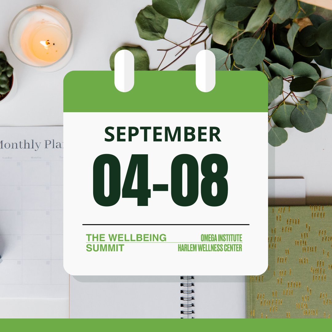 TheWellbeingP's tweet photo. Join the first #WellbeingSummit in the US! Connect with 150 influential leaders across sectors as we explore the power of a wellbeing culture to drive positive systemic change. Apply now: https://t.co/vr1RXw15gu
#SocialChange #CollectiveTransformation #HarlemWellnessCenter https://t.co/HSZXsH17uP