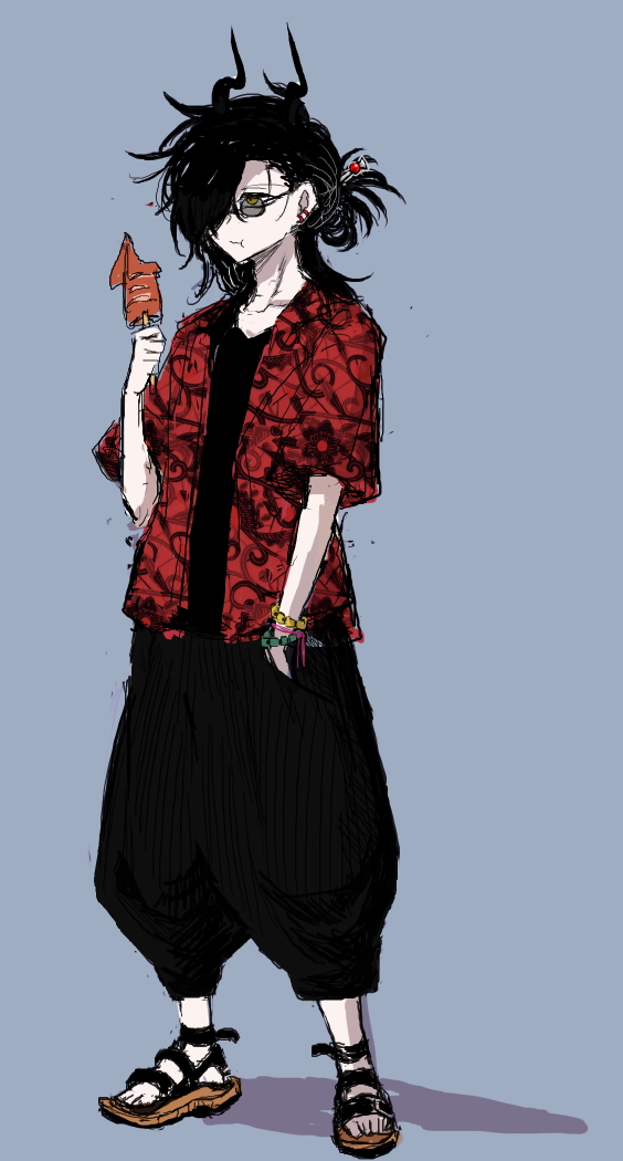 そもそもブラスピの服もそんなにガラ良くなかった 