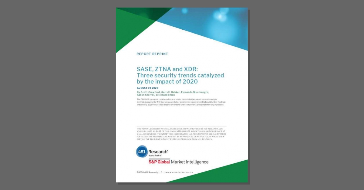 Discover how SASE, ZTNA, and XDR are being catalyzed by the impact of 2020—read this <a href="/Cisco/">Cisco</a> report, courtesy of Pong Agencies Limited. stuf.in/bbudez