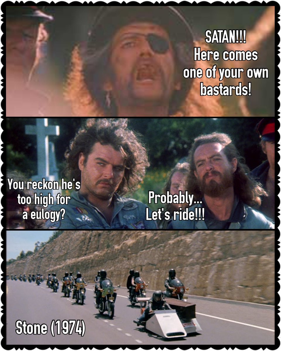 We're continuing Biker Month with 1974's "Stone" and help from Tim <a href="/YoboGold/">Tim Yobo</a> of The <a href="/Bloodybits/">The Bloodybits Horror Show</a> Horror Show in looking at this Australian classic!!! Let's ride!!!

megaphone.link/AOR9522897228