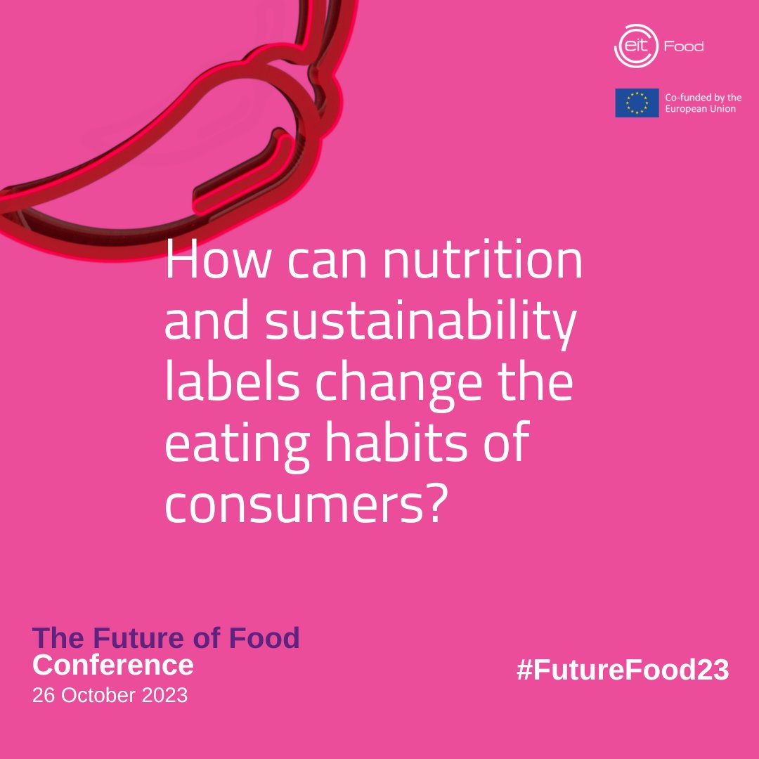 Food labels can help achieve healthier and more #sustainable diets.🥗 But we need policies to set uniform, easy and accessible #labelling guidelines in the EU. Share your thoughts and joing our conversations at #FutureFood23 👉bit.ly/4759nW2