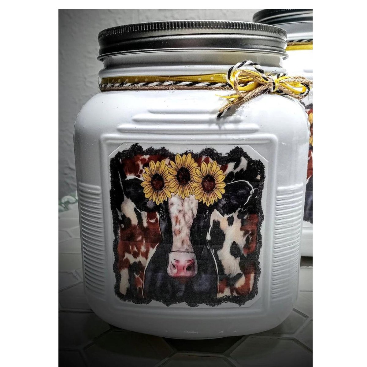 COW Cookie Jar, Cow Snack Jar, Cow Canister, Cow Decoration, Cow Decor, Cow Glass Jar, Mother's Day Gift, Housewarming Gift, Cow Kitchen Jar etsy.me/3PvawNu
 #CowCookieJar #CowSnackJar