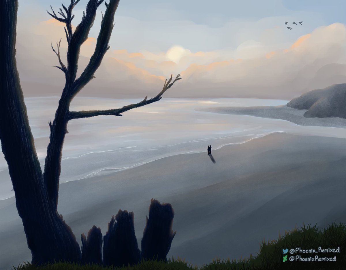 Phoenix_Remixed's tweet photo. @SkittlezJuice Thanks for the support thread!

I love digitally painting cute characters and landscapes,
here's a few of my favorites 💕 https://t.co/SqDdVOjuFQ