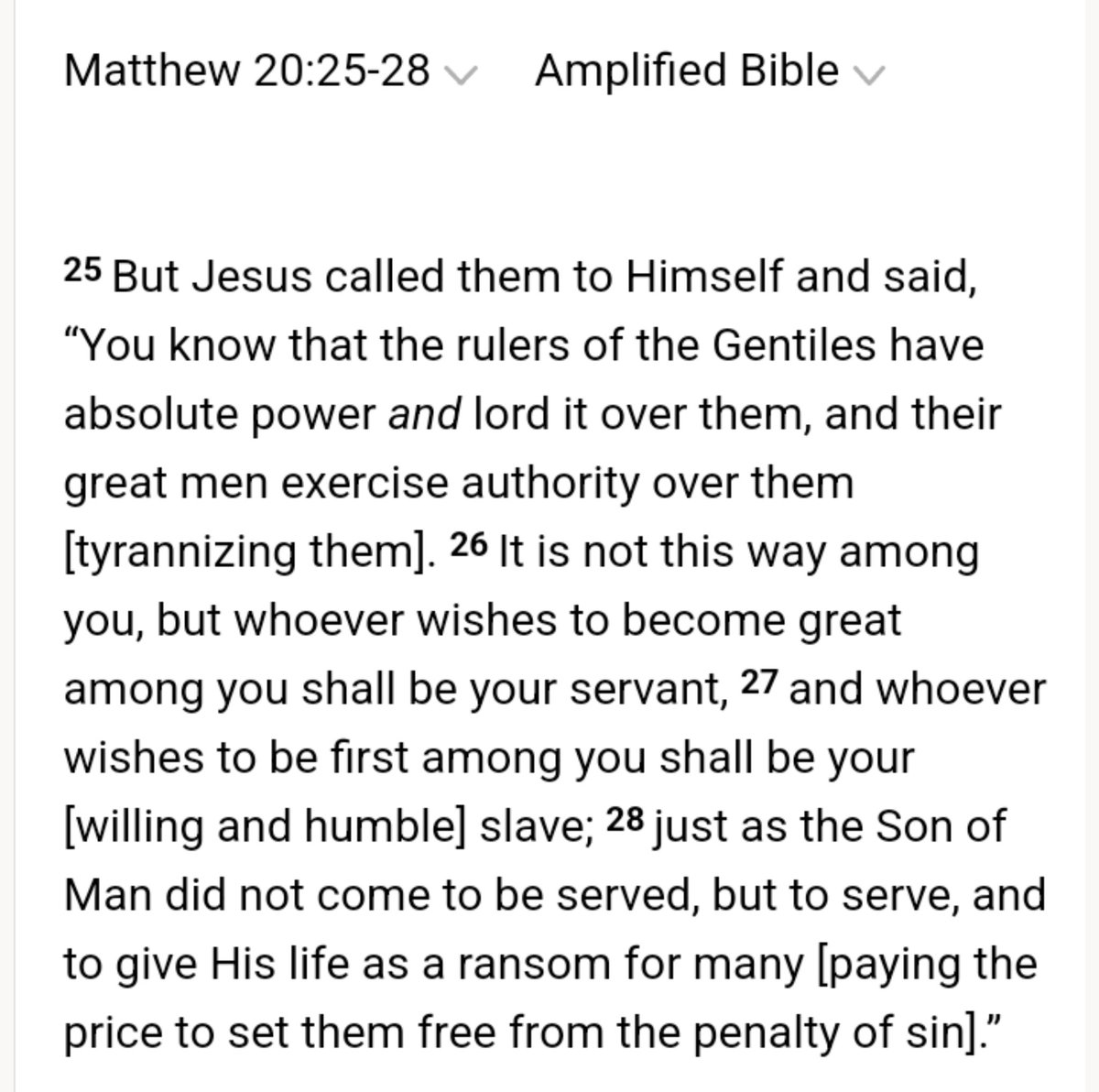 1TruthAndGrace's tweet photo. #Matthew20:25-28
Mattiyahu 20:25-28
#TuesdayThoughts https://t.co/KCO2KyEk6z
