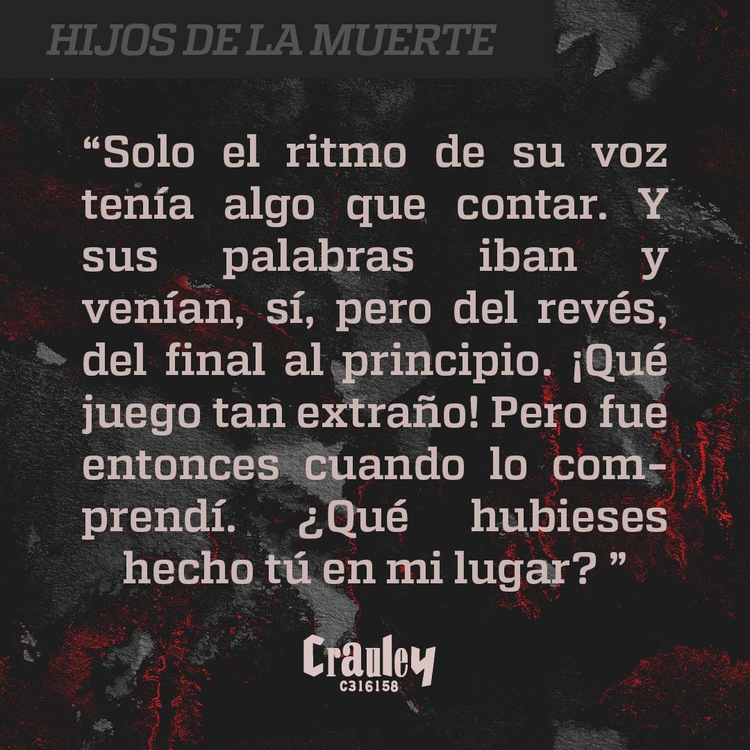 Hijos de la Muerte #RelatoCorto

#escritor #frases #escritorindie #escritornovel #leer #LecturaRecomendada #realismosucio #relatos #relatoscortos #microrrelatos