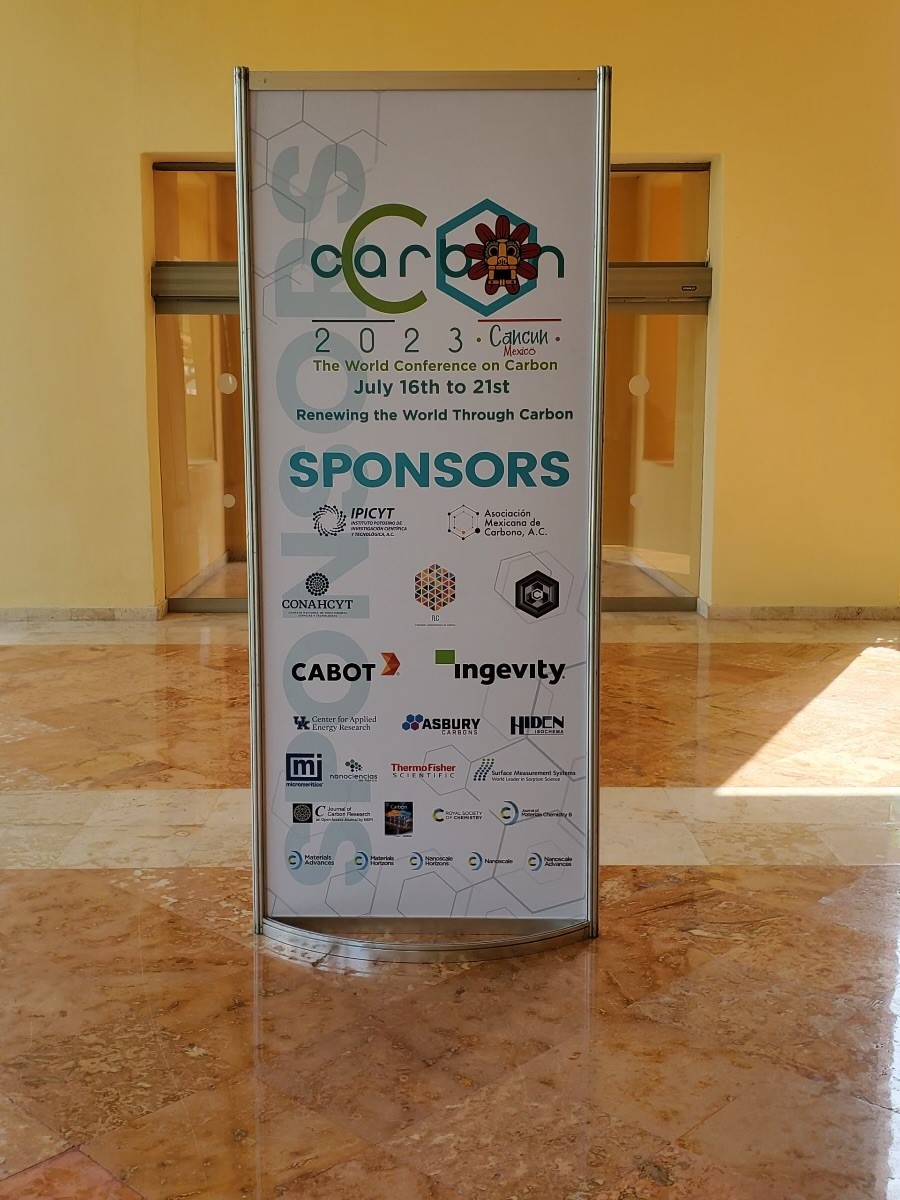 Pleased to sponsor and have some representatives at this year's #Carbon2023 in Cancun! <a href="/AMEXCarb/">Mexican Association of Carbon/Asociación Mexicana</a>