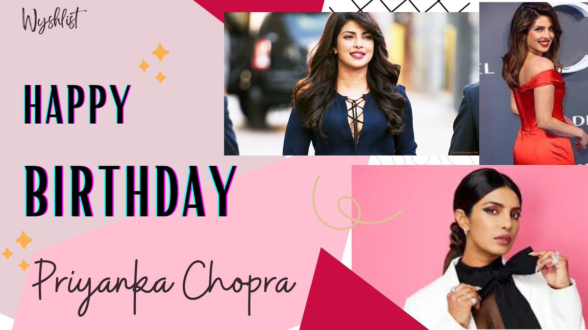 Wishing a joyful #birthday to the magnificent #PriyankaChopra, an embodiment of #beauty and versatility!

#HappyBirthdayPriyankaChopra #HappyBirthdayPriyanka #Fashionista #outfit