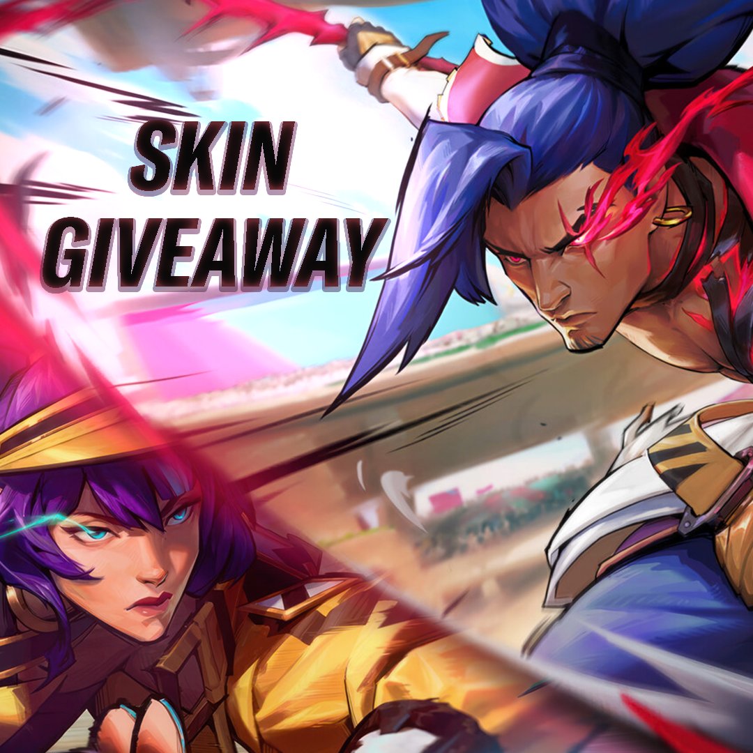 🚨SKIN GIVEAWAY 🚨

Win 1 out of 5 skins for League of Legends #Wildrift !

Follow 
<a href="/RiftGuidesGG/">RiftGuides</a>

Follow 
<a href="/imKerxx/">Kerxx</a>

Follow 
<a href="/ImVindey/">Vindey</a>

LIKE &amp; RT

Winners announced on 25th July! 
GOOD LUCK