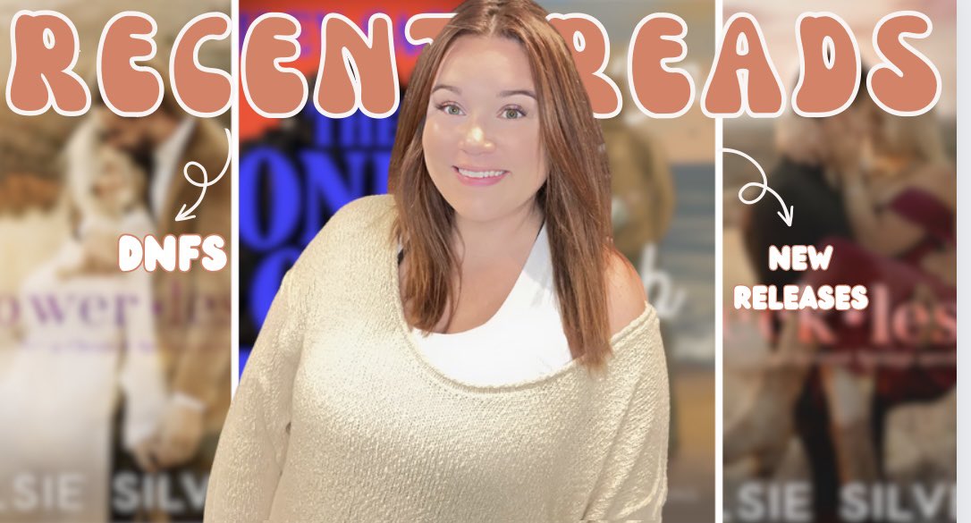 💕new video!

HERE IS WHAT I HAVE BEEN READING | recent reads + new favorites &amp; dnfs!
youtu.be/p6ji3xMjKIk