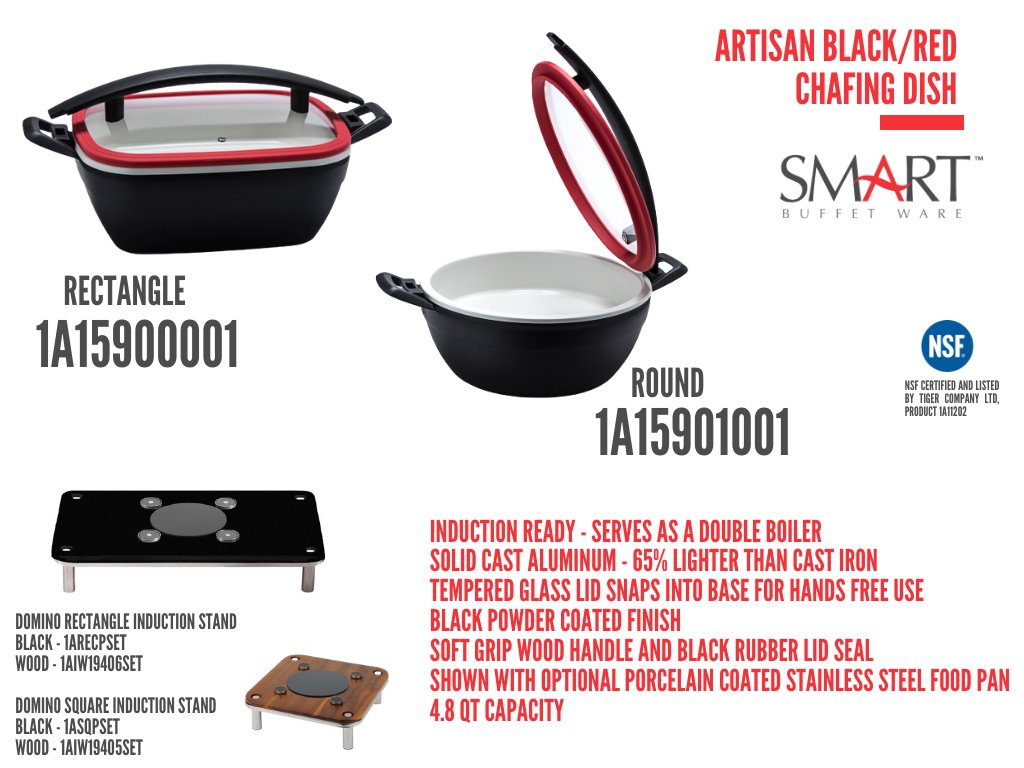 SMARTBuffetWare's tweet image. 💡 Product Spotlight Learn more at smartbuffetware.com or give us a call! 877-463-3388 
Product Video: youtu.be/G6UOG96LGMM
#smartbuffetware #smartbuffet #choosesmart #productspotlight #hospitality #foodservice #buffet #catering #events