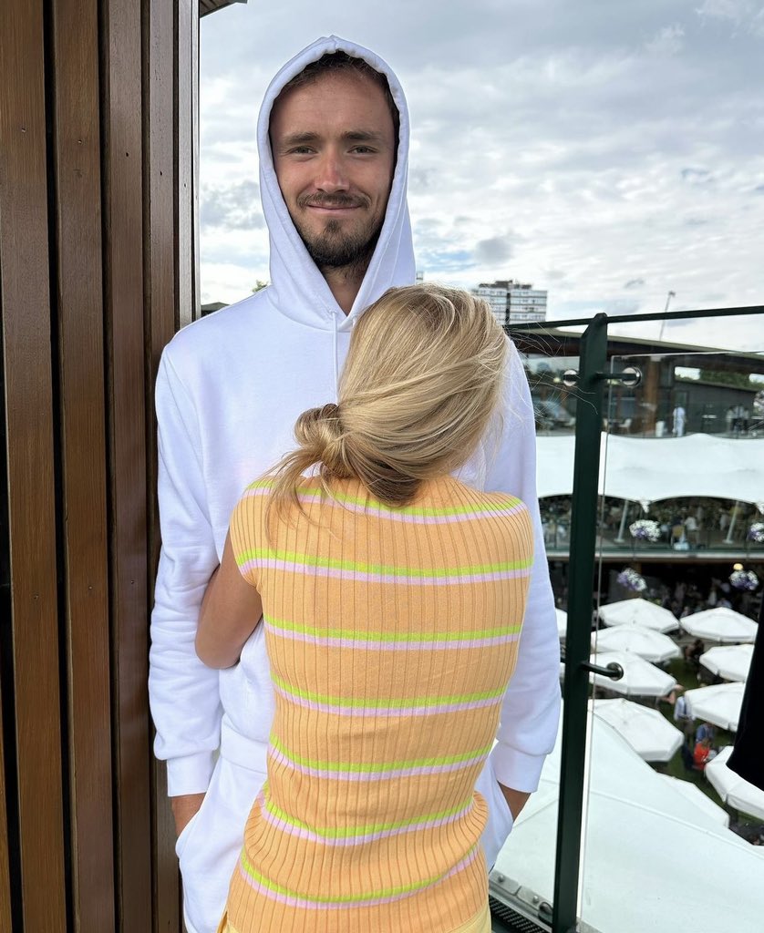 Daniil Medvedev tweet media