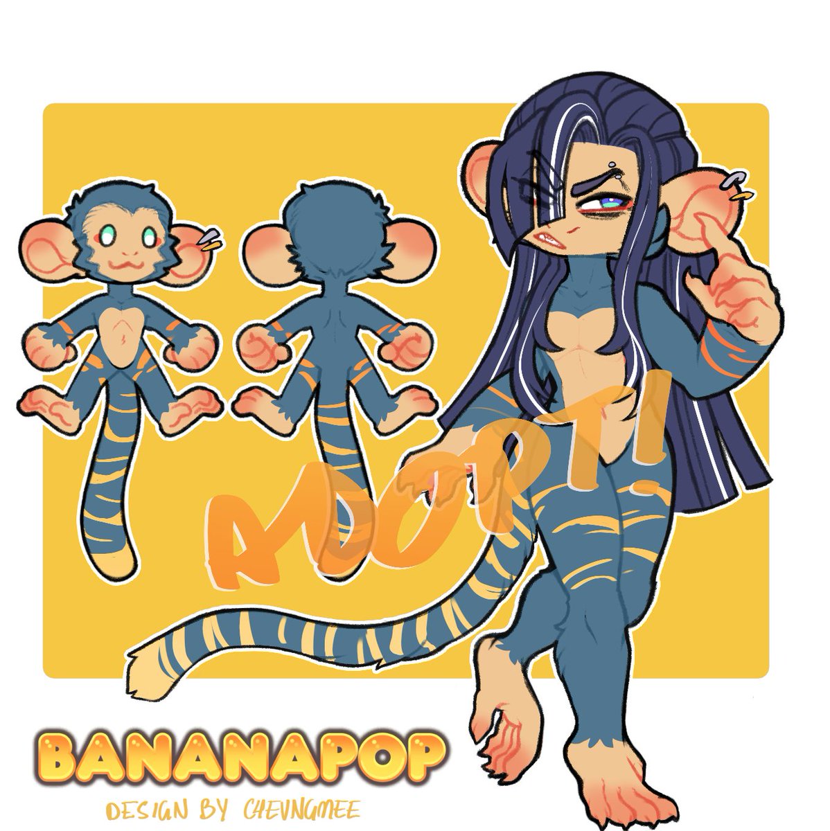 y0y0ba's tweet photo. 🍃 Adopt

Base by Bananapop 

SB: 25$ USD
MI: 5$
AB: 50$

( 💵 ) Paypal, invoice

#Monkey #MonkeyAdopt #Primate #Adoptable #Adopt #adoptsforsale #otaadopt #otaadopts #ota #furry #furryadopt https://t.co/KzezAK6SDW